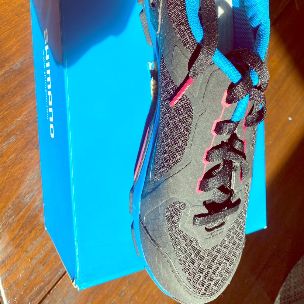 Shimano women’s spinning shoes.